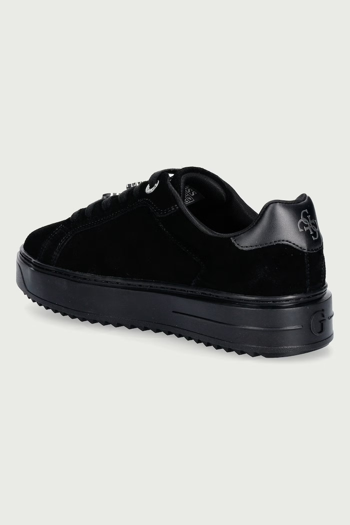 Obuv Guess DUENA2 sneakers dámske semišové FLFDU2.SUE12.BLACK čierna