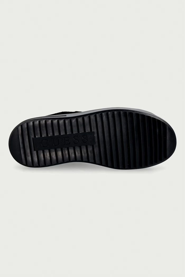 Guess DUENA2 sneakers γυναικεία σουέτ FLFDU2.SUE12.BLACK μαύρο
