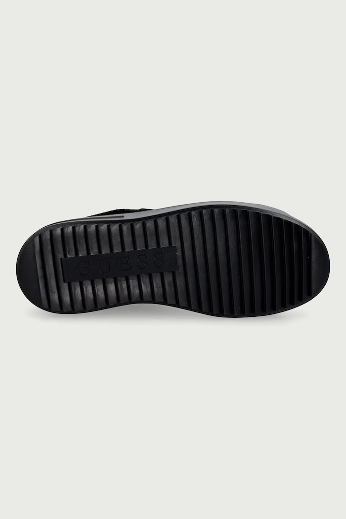DUENA2 sneakers dámske semišové Guess čierna FLFDU2.SUE12.BLACK