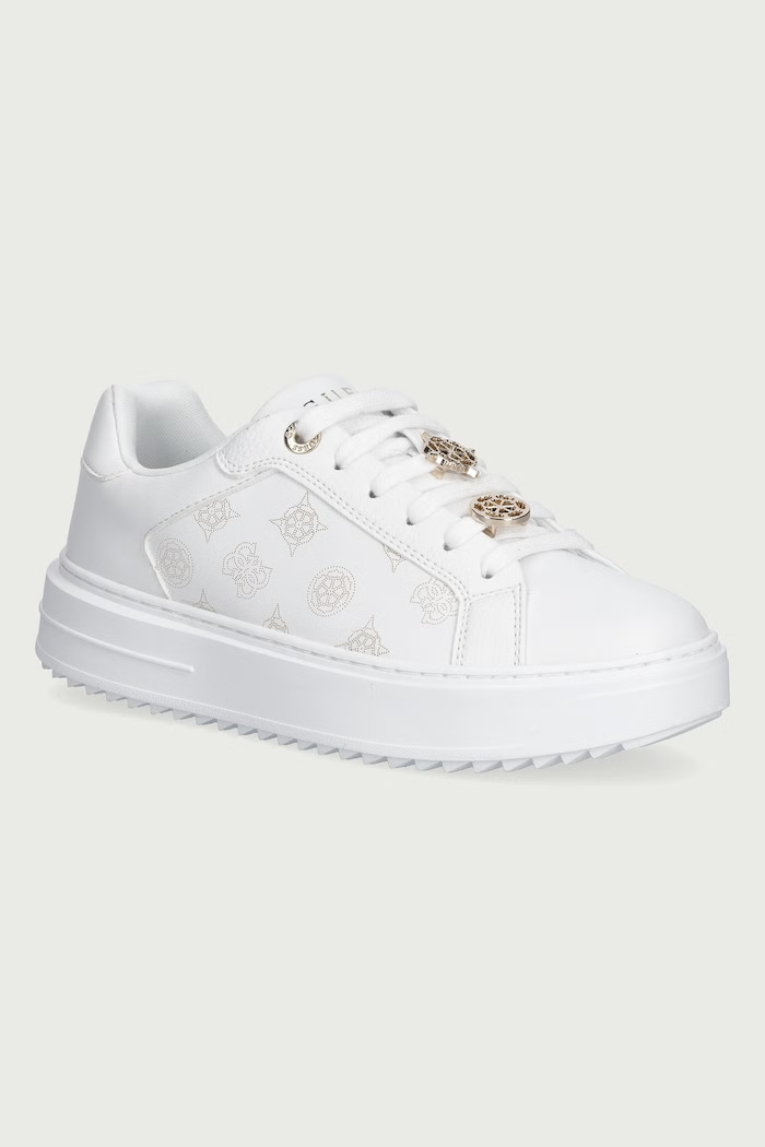Guess DUENA sneakers dámske biela FLFDUE.ELE12.WHITE
