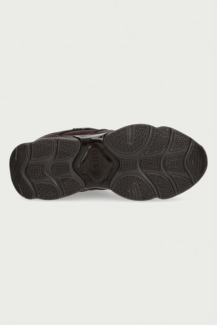 CARACOL sneakers Γυναικεία Guess καφέ FLFCOL.SUE12.BROWN