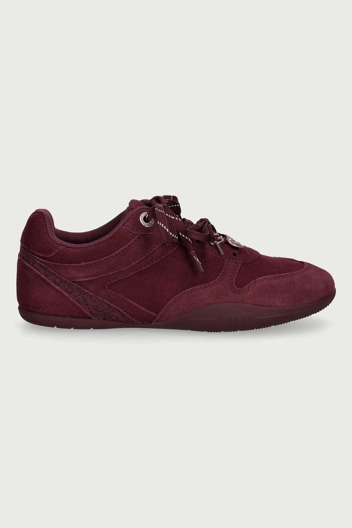 Guess BESAR2 sneakers Γυναικεία FLFBE2.SUE12.WINE μπορντό AW26