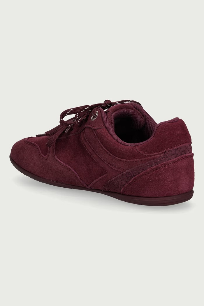 Παπούτσια Guess BESAR2 sneakers Γυναικεία FLFBE2.SUE12.WINE μπορντό