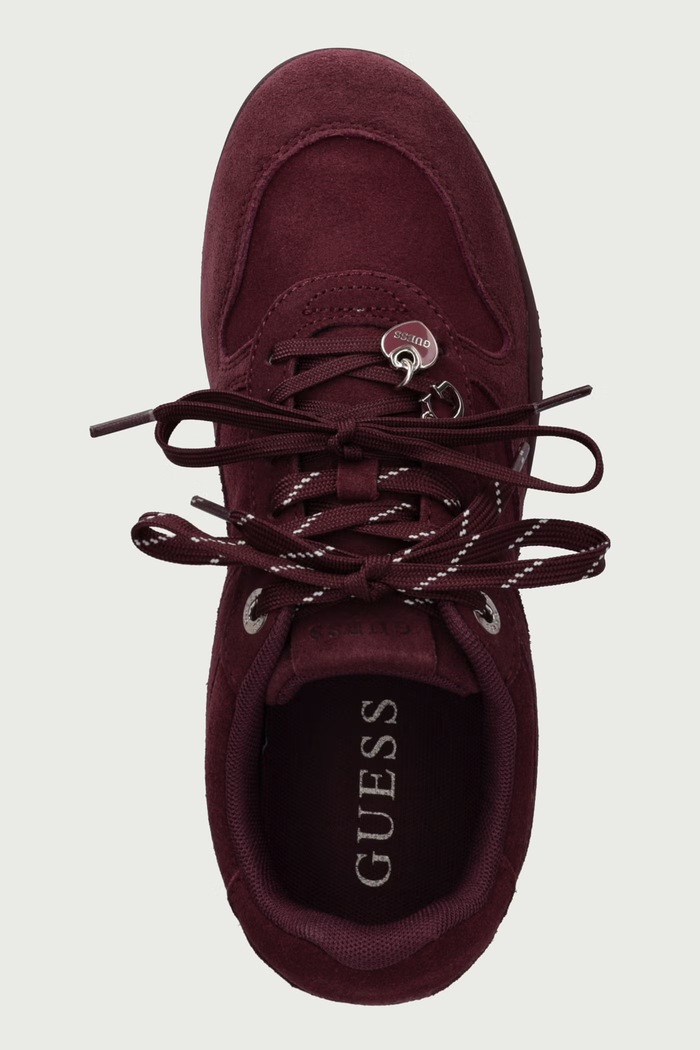 BESAR2 sneakers Γυναικεία Guess FLFBE2.SUE12.WINE μπορντό