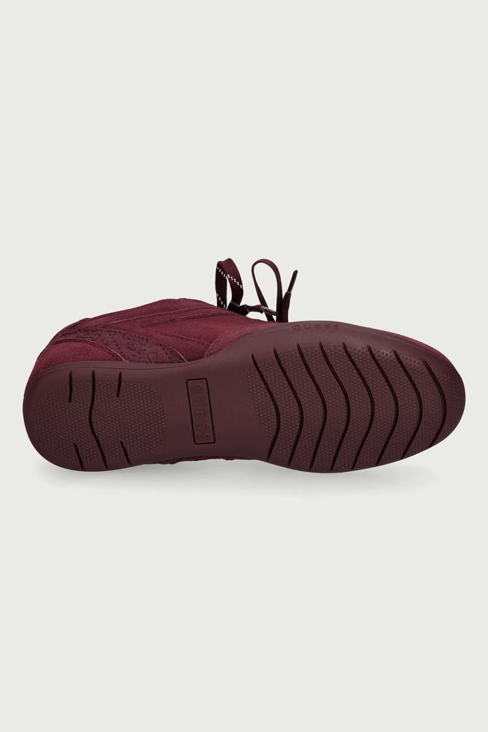 BESAR2 sneakers Γυναικεία Guess μπορντό FLFBE2.SUE12.WINE