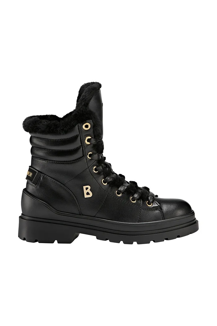 BOGNER botki damskie skórzane ST.MORITZ czarny 22646503