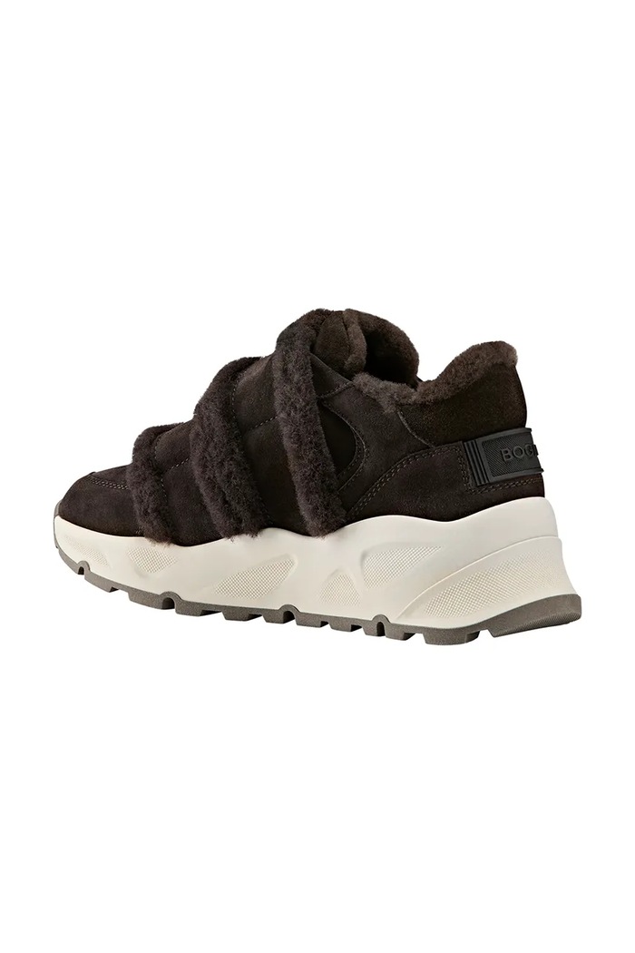 BOGNER OSLO sneakersy damskie zamszowe 22641433 brązowy AW26