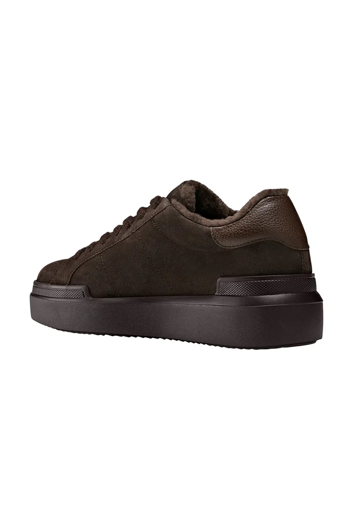 BOGNER HOLLYWOOD sneakersy damskie zamszowe 22640033 brązowy AW26