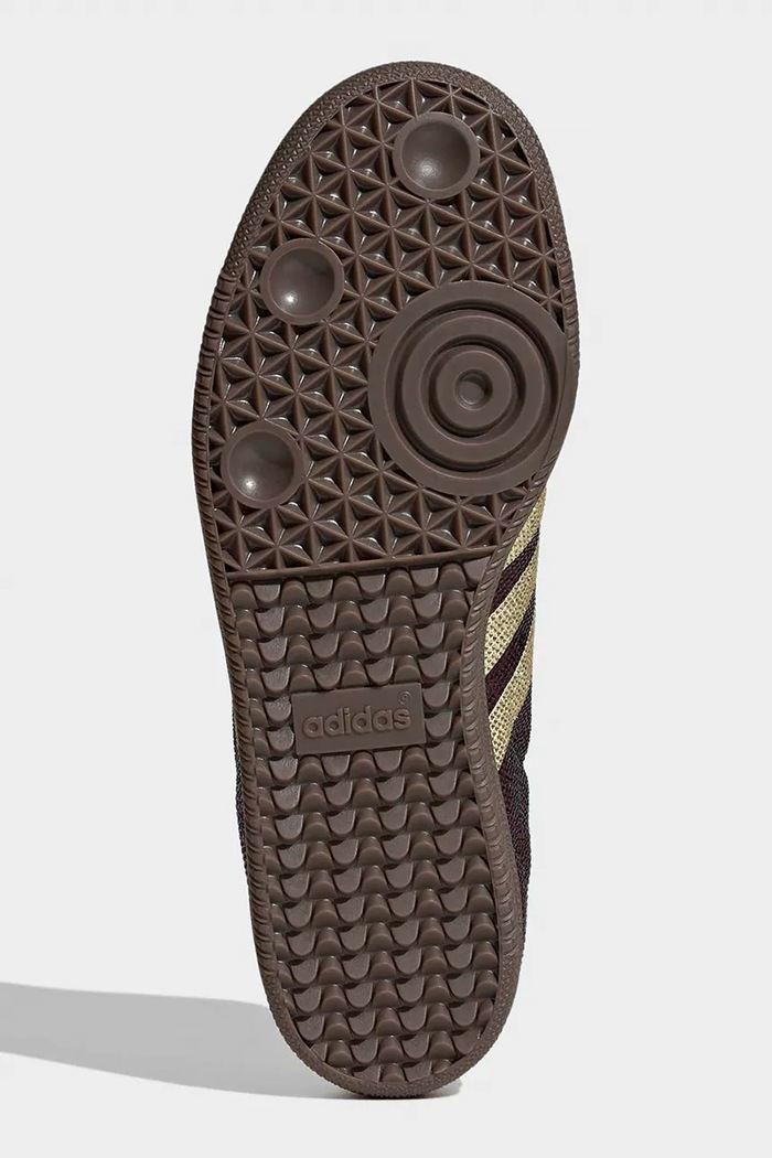 Samba Og sneakersy damskie adidas Originals bordowy KJ7488