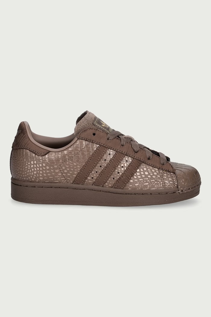 adidas Originals Superstar II sneakersy damskie skórzane KJ4694 brązowy AW26