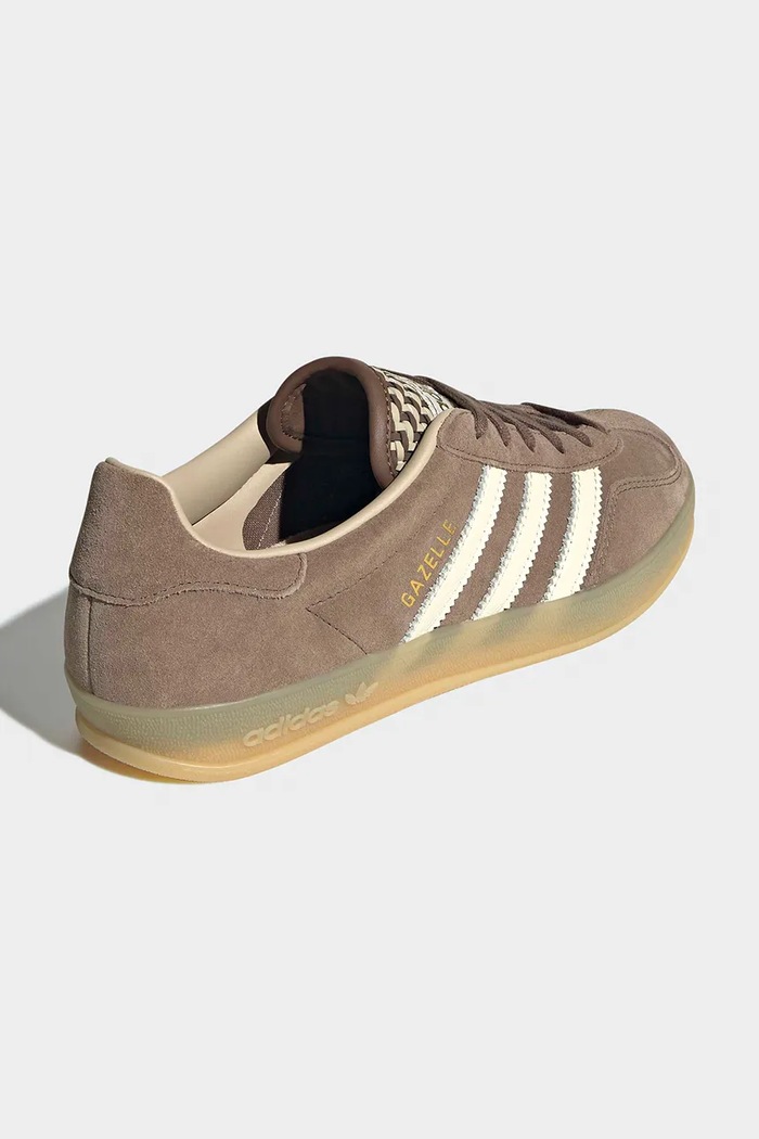 Obuwie adidas Originals Gazelle Indoor sneakersy damskie zamszowe KI7174 brązowy