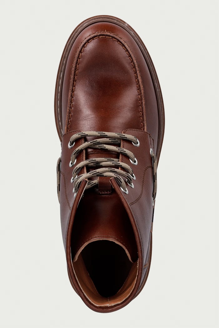 Weekend Max Mara workery damskie skórzane brązowy 2625796035600.BROWN