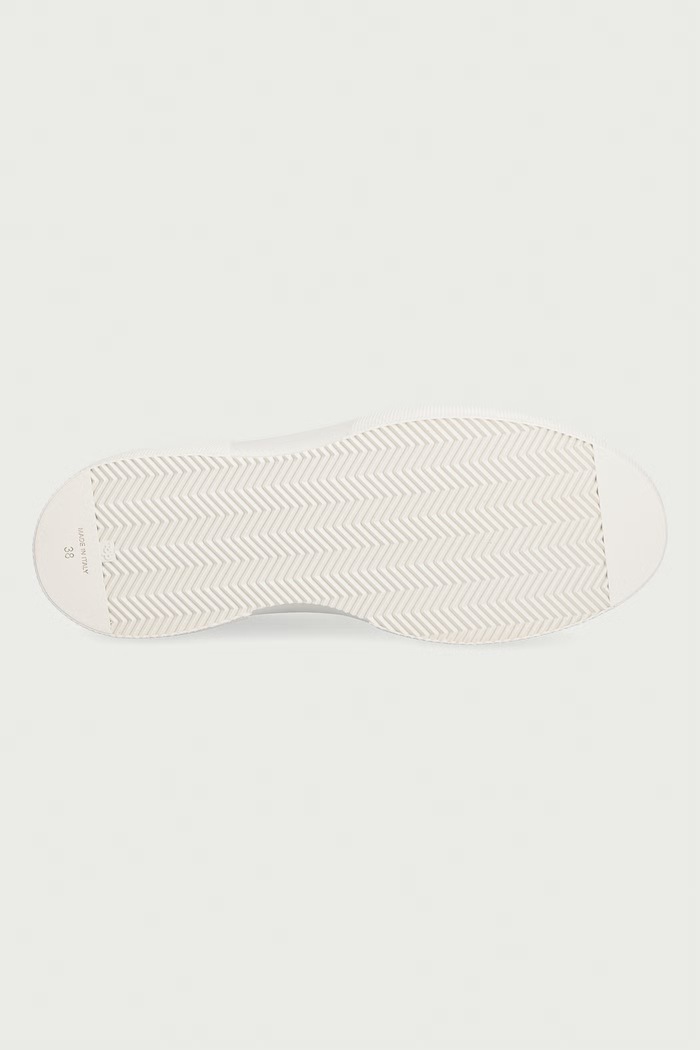 Weekend Max Mara sneakersy damskie skórzane 2625766035600.TOBACCO beżowy