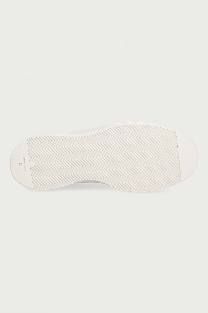 Weekend Max Mara sneakersy damskie skórzane 2625766035600.TOBACCO beżowy