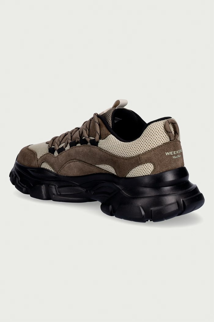 Obuwie Weekend Max Mara sneakersy damskie 2625766015600.KAKI zielony