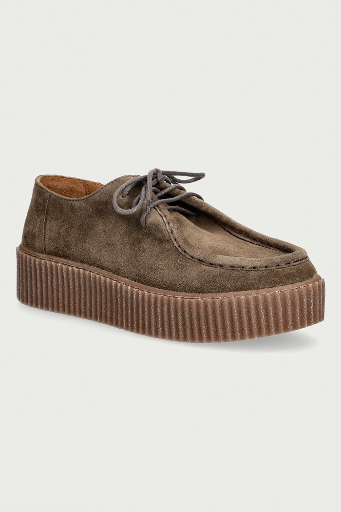 Weekend Max Mara poltopánky dámske semišové hnedá 2625526055600.MUD