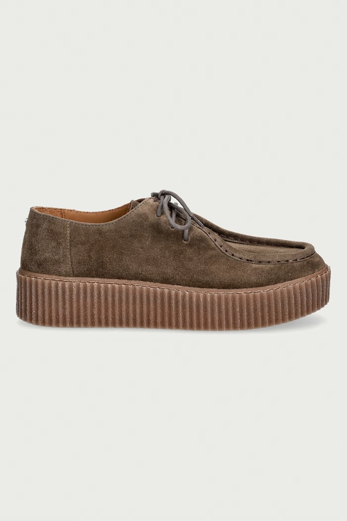 Weekend Max Mara poltopánky dámske semišové 2625526055600.MUD hnedá AW26