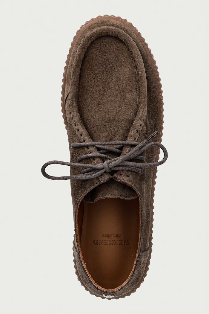 Weekend Max Mara poltopánky dámske semišové hnedá 2625526055600.MUD