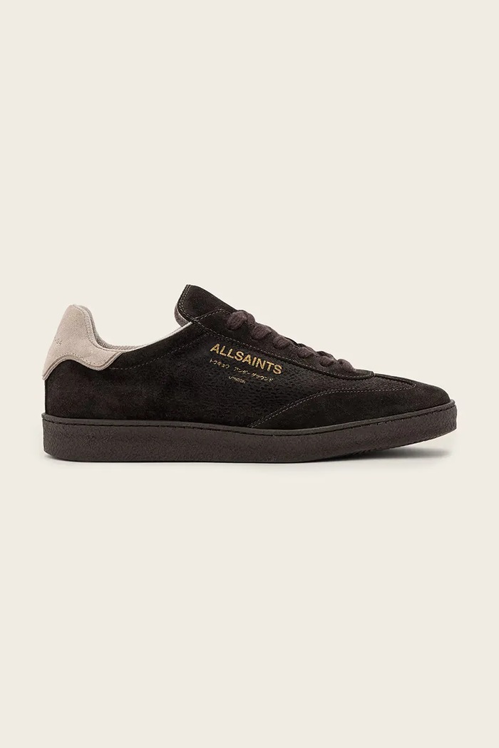 AllSaints Thelma Suede Sneaker sneakers dámske semišové hnedá W045FA