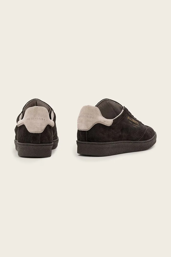 Obuv AllSaints Thelma Suede Sneaker sneakers dámske semišové W045FA hnedá