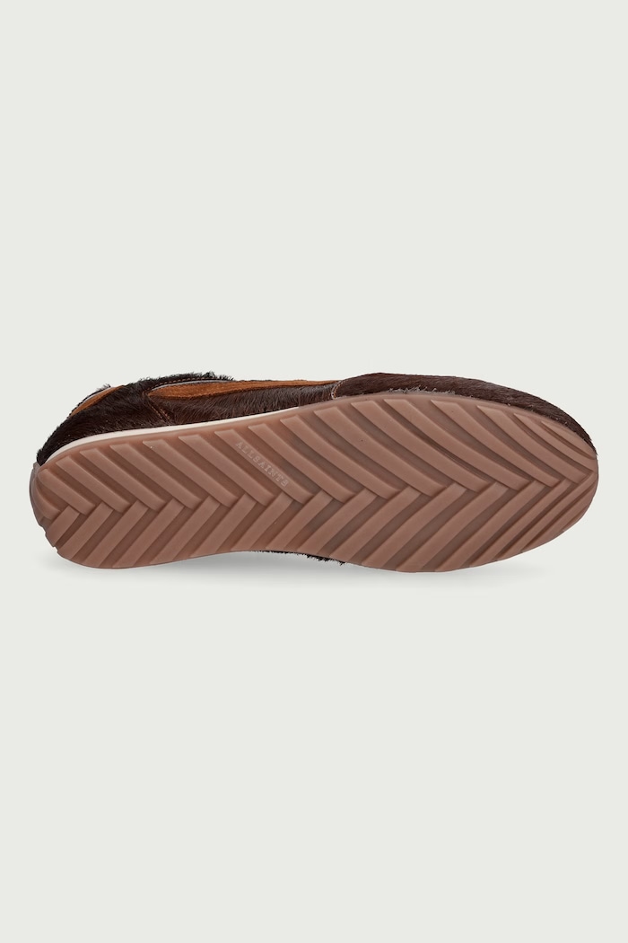 Liam Hex Sneaker sneakersy damskie skórzane AllSaints brązowy W073FF