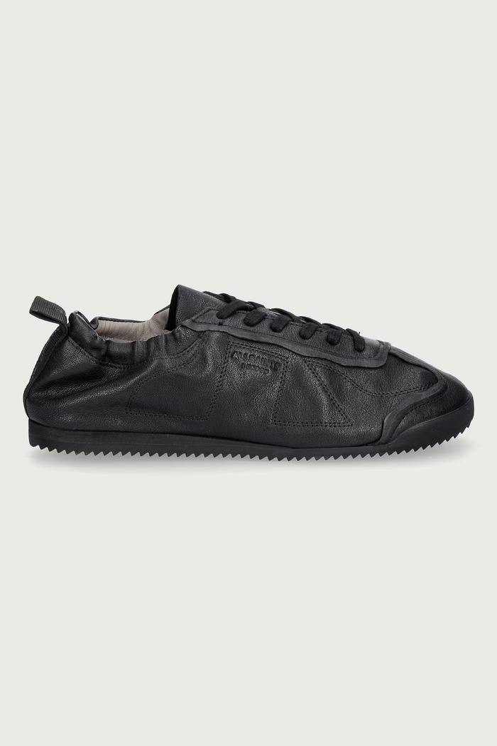 AllSaints Kenny Skive Runner sneakersy damskie skórzane W078FF czarny AW26