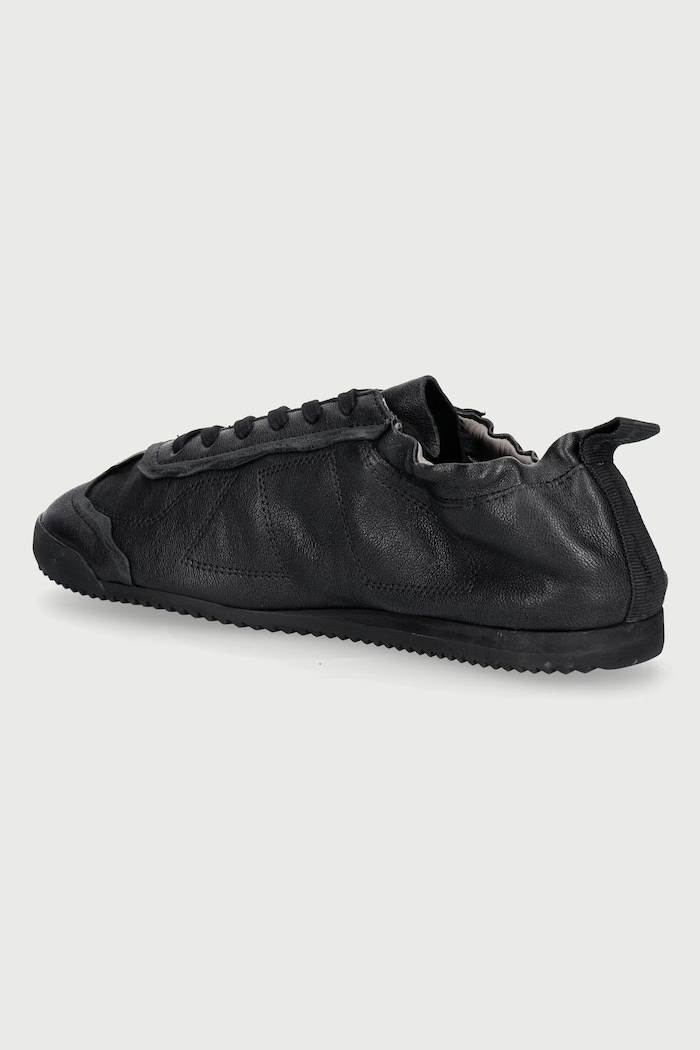 Obuwie AllSaints Kenny Skive Runner sneakersy damskie skórzane W078FF czarny
