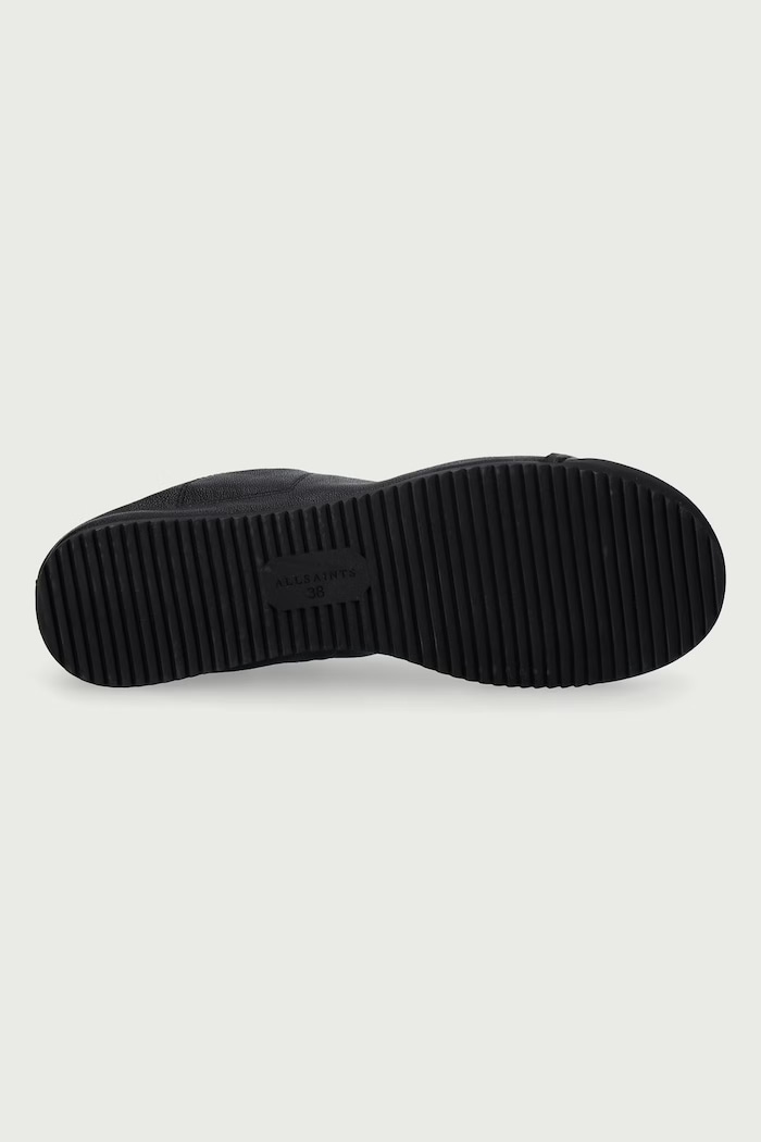 Kenny Skive Runner sneakersy damskie skórzane AllSaints czarny W078FF