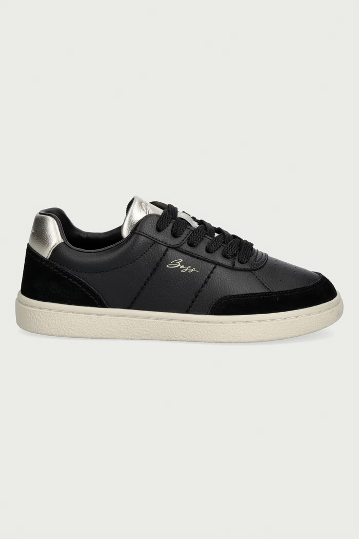 BOSS Orange Everlynn кросівки жіночі шкіряні 50573850.001 чорний AW26