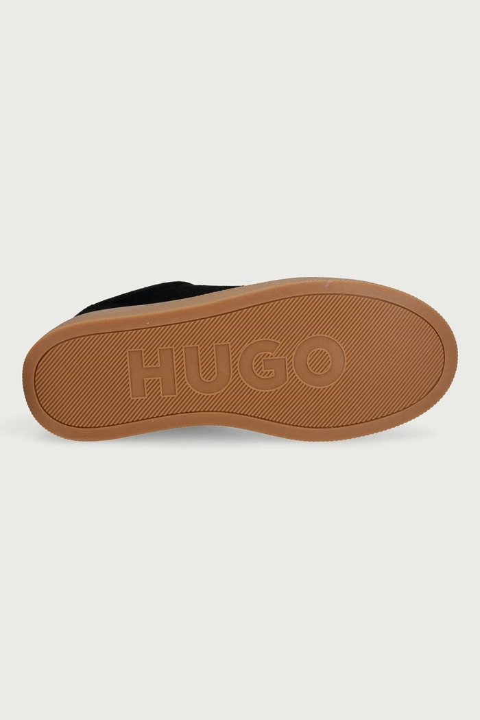 Lyzz tenisice za žene od brušene kože HUGO crna 50573931.001