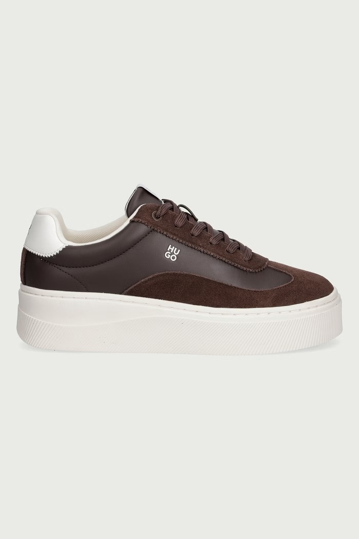 HUGO LyzzPlt sneakers Ανδρικά 50573912.209 καφέ AW26