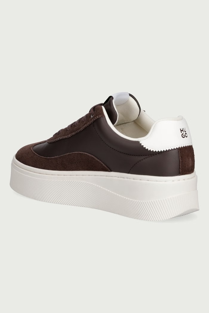 Παπούτσια HUGO LyzzPlt sneakers Ανδρικά 50573912.209 καφέ