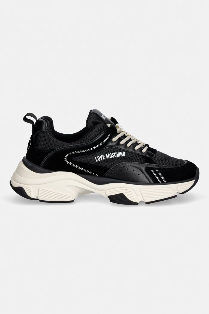 Love Moschino sportcipő női JA15426G1PIQO00A fekete AW26