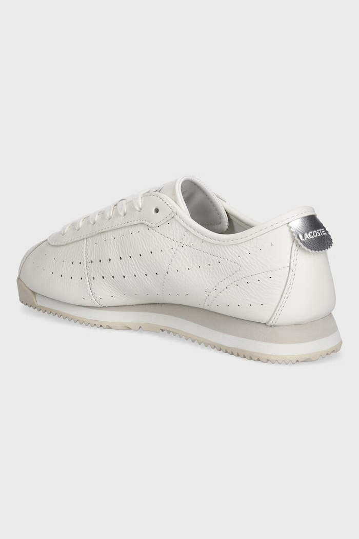 Obuwie Lacoste CLUB-LOW sneakersy damskie skórzane 52SFA0025.40F beżowy