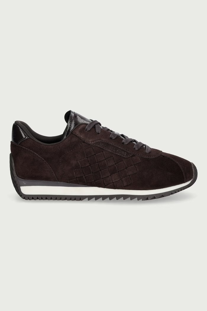 MICHAEL Michael Kors Rhodes Trainer sneakers γυναικεία σουέτ 43F6RHFS2S.251 καφέ AW26
