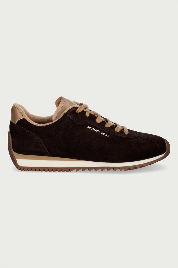 MICHAEL Michael Kors Rhodes Trainer sneakers γυναικεία σουέτ 43F5RHFS1S.240 καφέ AW26