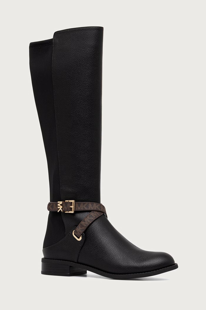 MICHAEL Michael Kors Μπότες Γυναικεία Rachel Flat Boot μαύρο 40F6RCFB6L.007