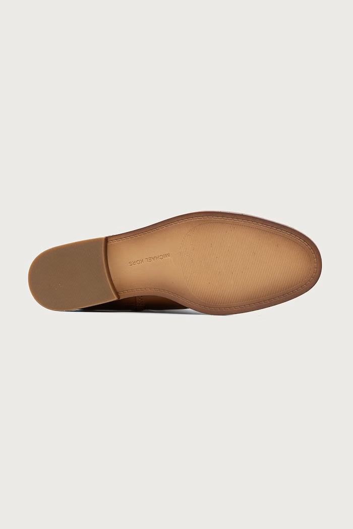 Μπότες Γυναικείες δερμάτινες Kimmee Flat Boot MICHAEL Michael Kors 40F6KMFB5L.230 καφέ