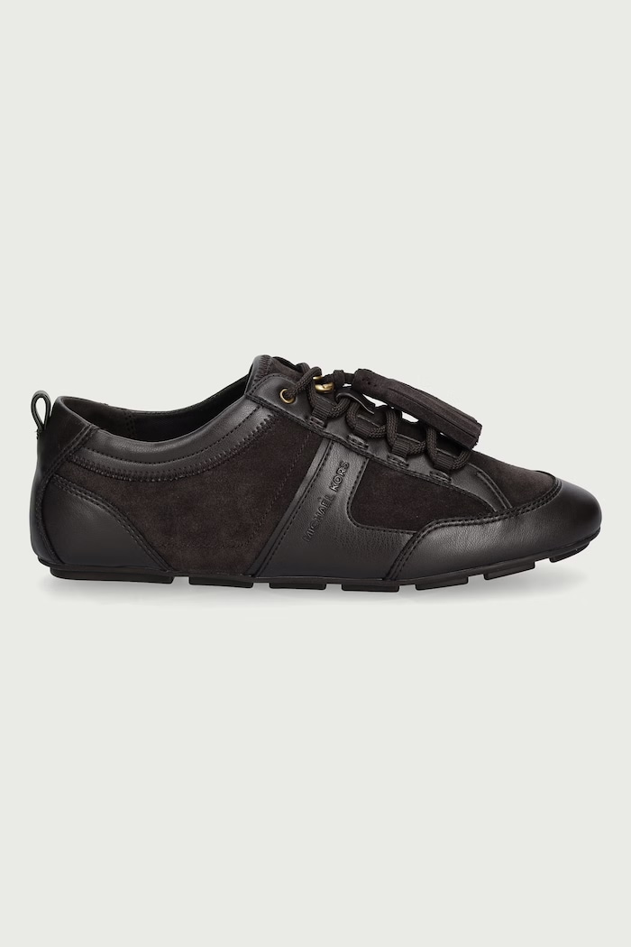 MICHAEL Michael Kors Keely Trainer sneakers dámske kožené 43F6KLFS2S.251 hnedá AW26