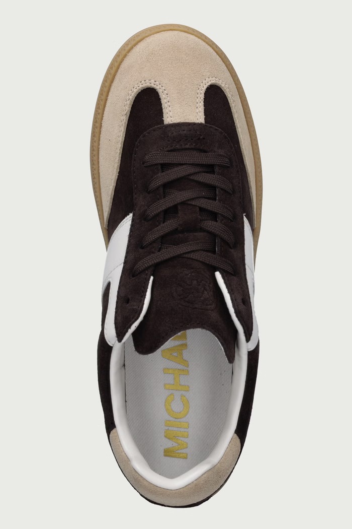 Jovie Lace Up tenisice za žene MICHAEL Michael Kors 43T6JVFS1S.251 smeđa