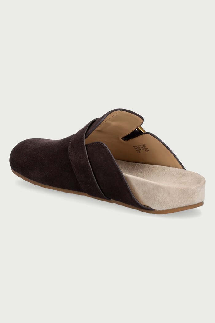 Παπούτσια MICHAEL Michael Kors Σαγιονάρες Γυναικείες σουέτ Greer Mule 40F6GRFP1S.251 καφέ