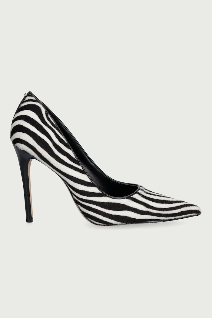 MICHAEL Michael Kors Štikle od kože Elyse High Pump 40F6EYHP1H.987 crna AW26