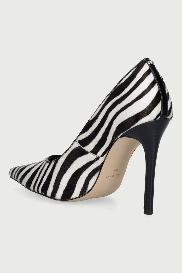 Obuća MICHAEL Michael Kors Štikle od kože Elyse High Pump 40F6EYHP1H.987 crna