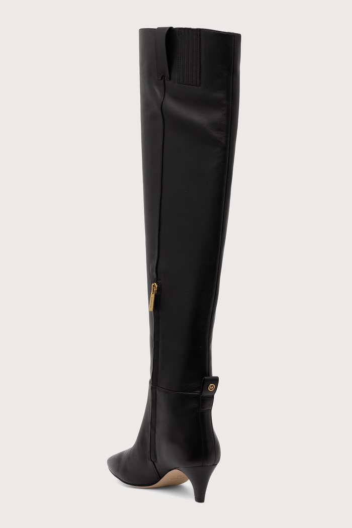 Obuwie MICHAEL Michael Kors Kozaki damskie Daniela Kitten Boot 40F6DNMB5L.001 czarny
