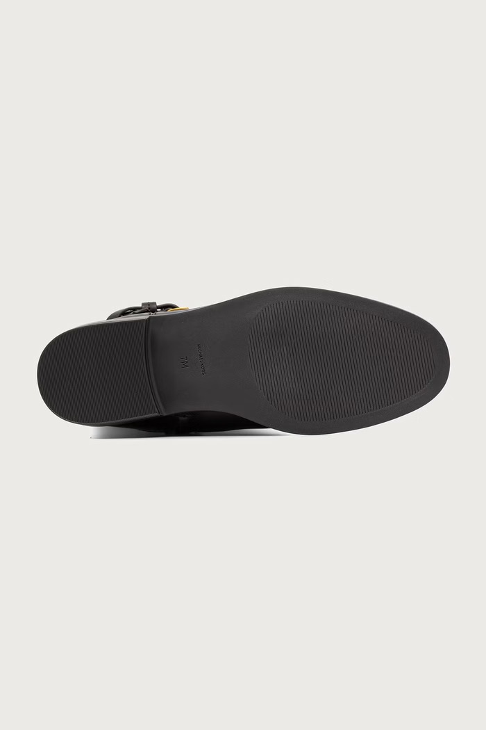 Μπότες Γυναικείες δερμάτινες Beverly Flat Boot MICHAEL Michael Kors 40F6BVFB5S.251 καφέ