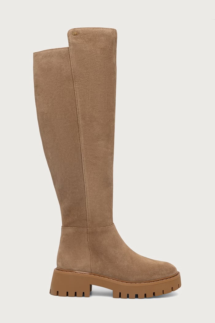 MICHAEL Michael Kors Čižmy dámske semišové Asher Boot 40F5ASFB5S.243 béžová AW26