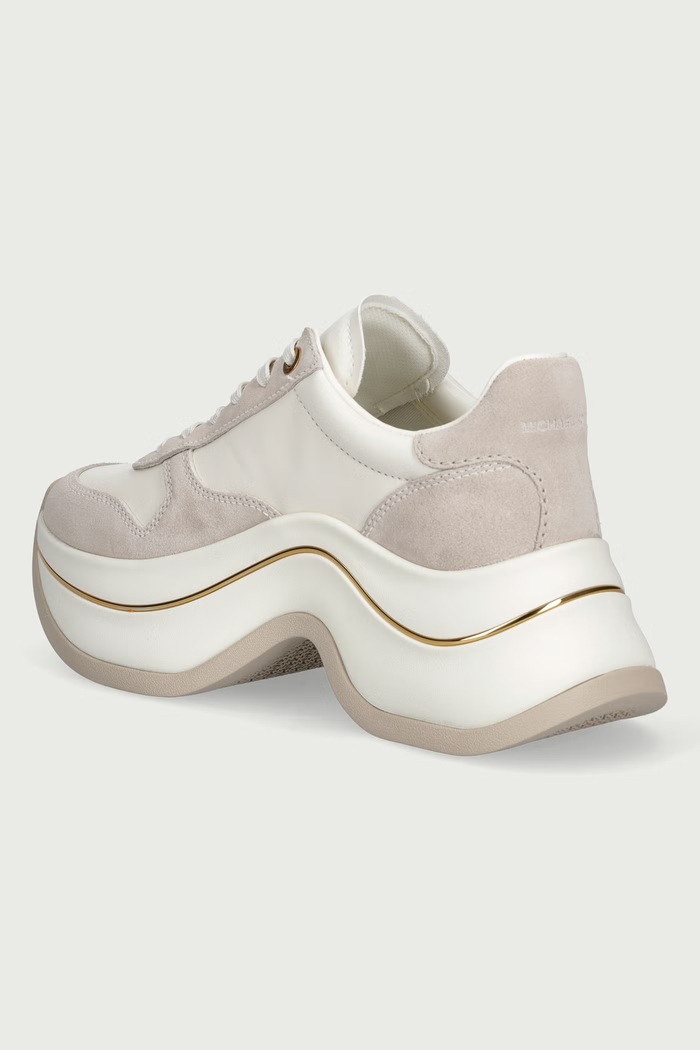 Obuwie MICHAEL Michael Kors Arla Trainer sneakersy damskie 43F6ARFS1S.182 beżowy
