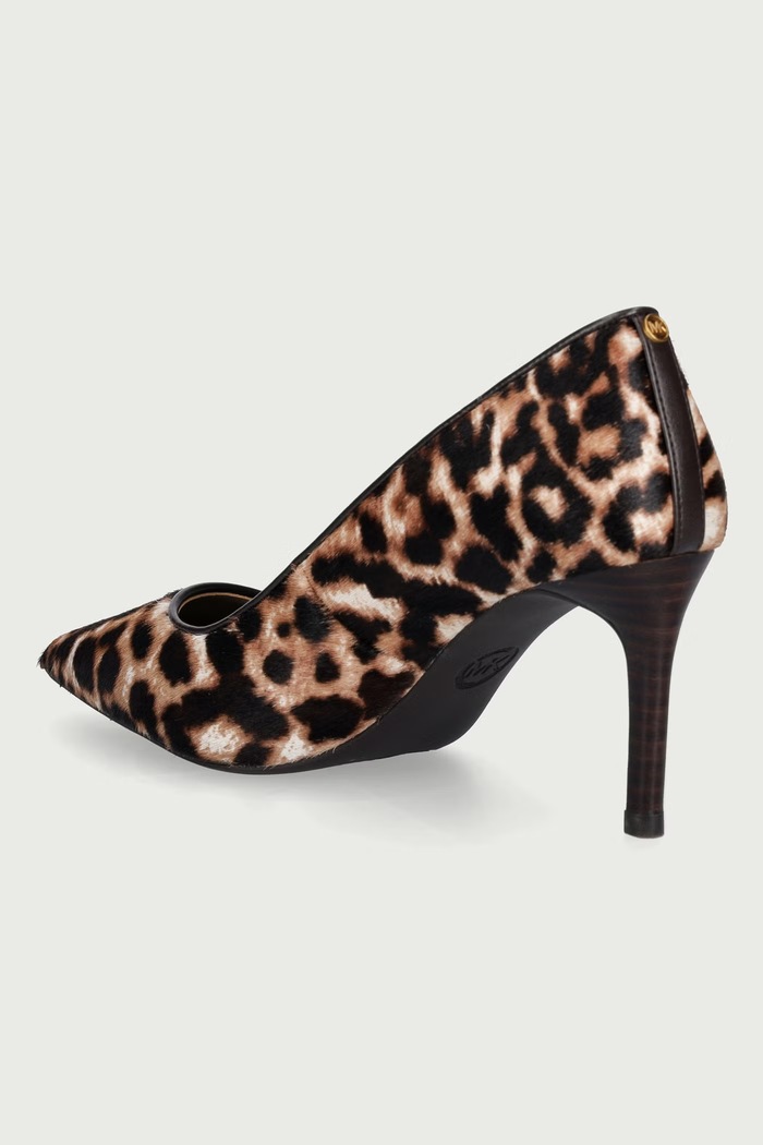 Obuv MICHAEL Michael Kors Obuv s ihličkovým opätkom kožená Alina Flex Pump 40F6HNMP2H.284 béžová