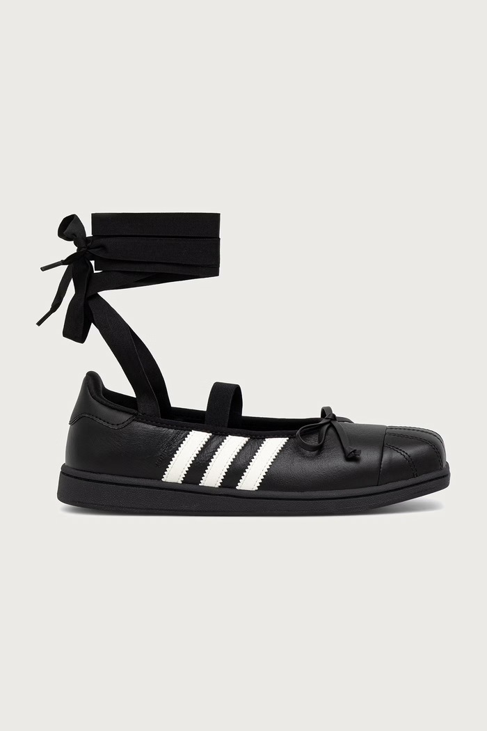 adidas Originals Superstar SQ Ballet Adiluna x Jennie baleriny LB3787 czarny AW26