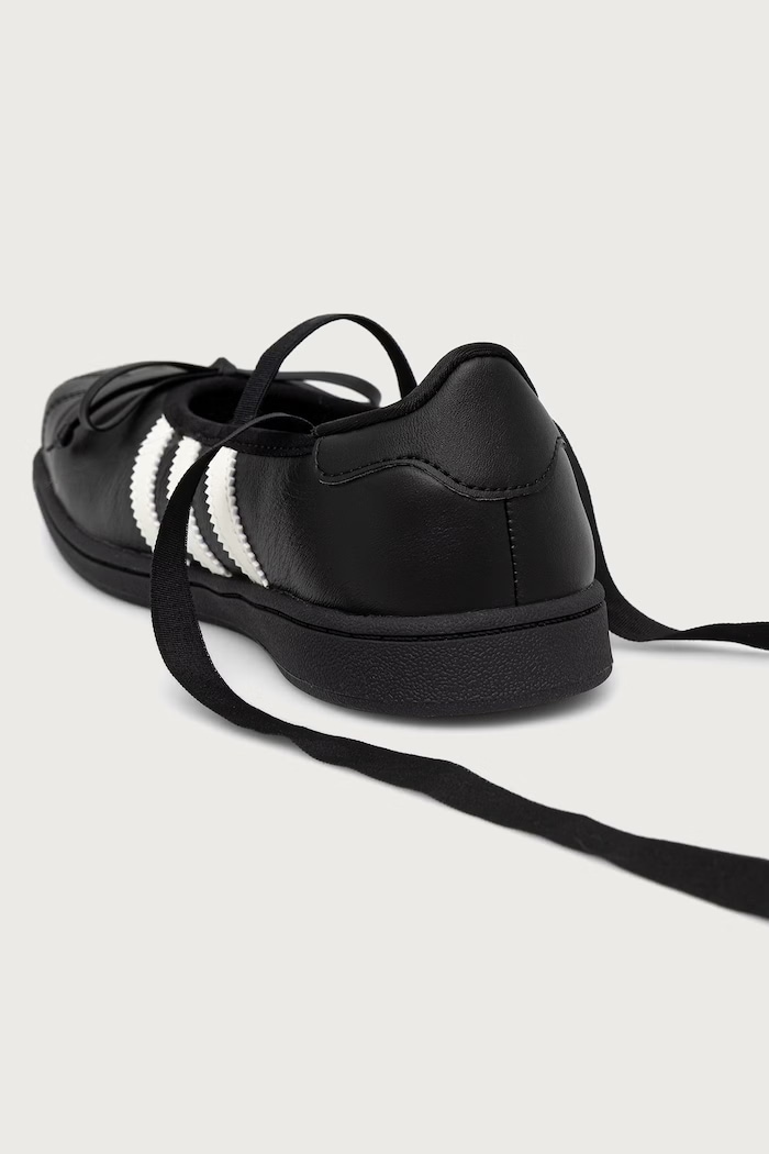Obuwie adidas Originals Superstar SQ Ballet Adiluna x Jennie baleriny LB3787 czarny